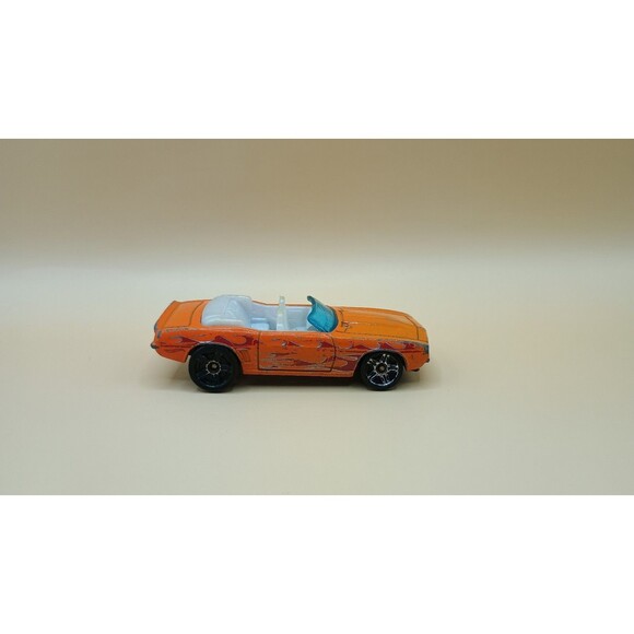 Hot Wheels Orange '69 Camaro Convertible from 2019 HW Flames 5-Pack / Indonesia - Picture 4 of 7
